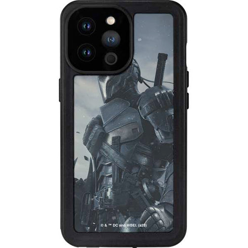 DC Comics Arkham Origins Deathstroke iPhone 14 Pro Max Waterproof Case