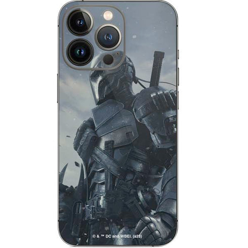 DC Comics Arkham Origins Deathstroke iPhone 14 Pro Skin