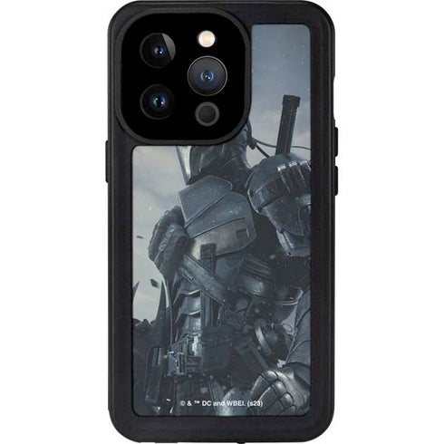 DC Comics Arkham Origins Deathstroke iPhone 14 Pro Waterproof Case