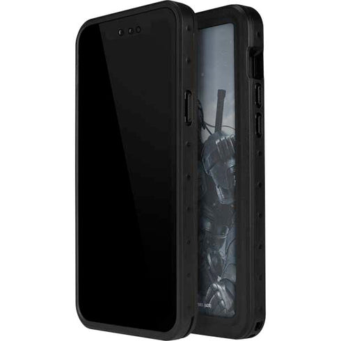 DC Comics Arkham Origins Deathstroke iPhone 15 Plus Waterproof Case