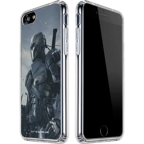 DC Comics Arkham Origins Deathstroke iPhone SE (2nd & 3rd Gen) Clear Case