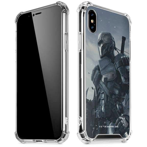 DC Comics Arkham Origins Deathstroke iPhone XS Max Clear Case
