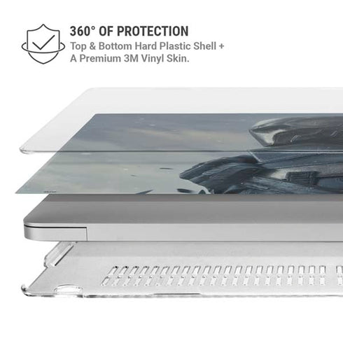 DC Comics Arkham Origins Deathstroke MacBook Air 15in (2023-2025) Case plus Skin