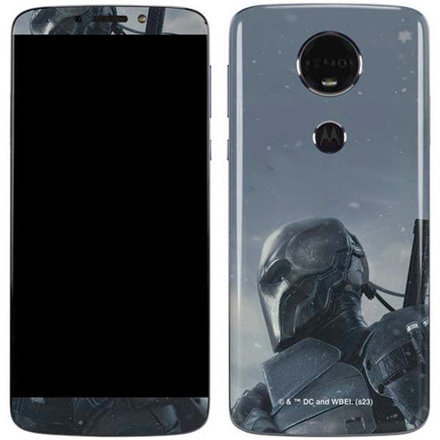 DC Comics Arkham Origins Deathstroke Moto E5 Plus Skin