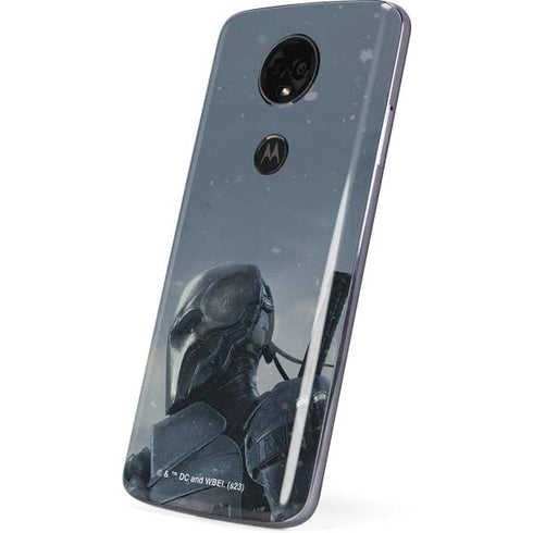 DC Comics Arkham Origins Deathstroke Moto E5 Plus Skin