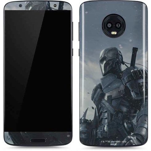 DC Comics Arkham Origins Deathstroke Moto G6 Skin
