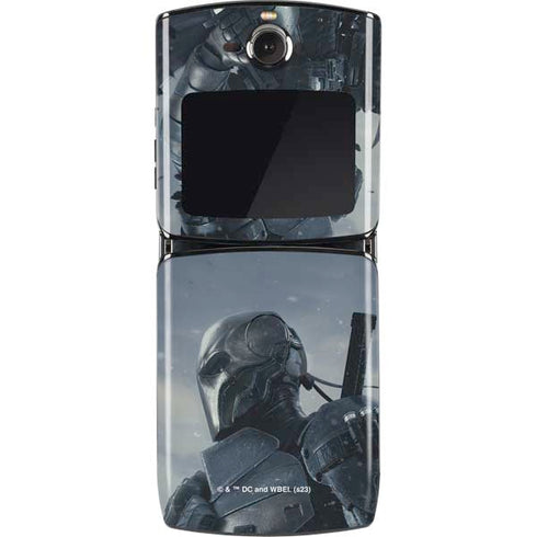 DC Comics Arkham Origins Deathstroke Motorola RAZR Skin