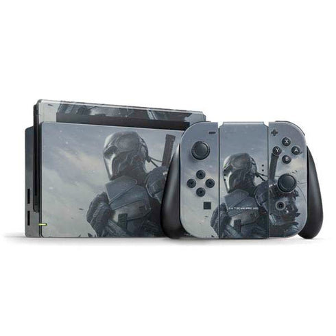 DC Comics Arkham Origins Deathstroke Nintendo Switch Bundle Skin