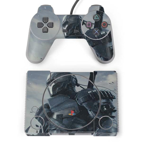 DC Comics Arkham Origins Deathstroke PlayStation Classic Bundle Skin