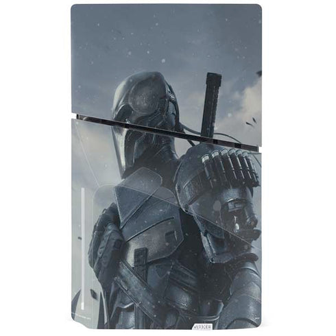 DC Comics Arkham Origins Deathstroke PS5 Slim Disk Console Skin