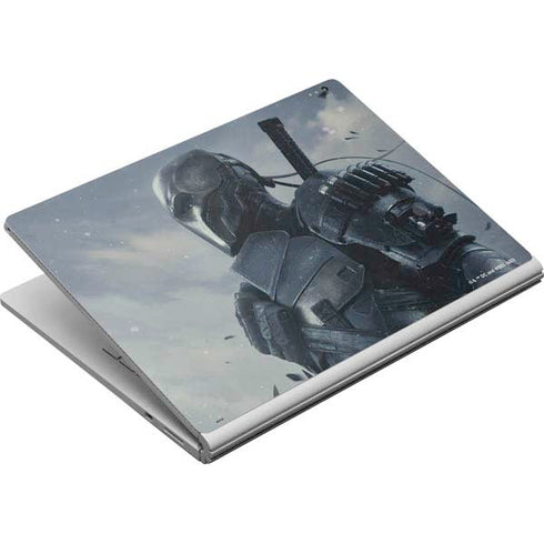 DC Comics Arkham Origins Deathstroke Surface Book Skin