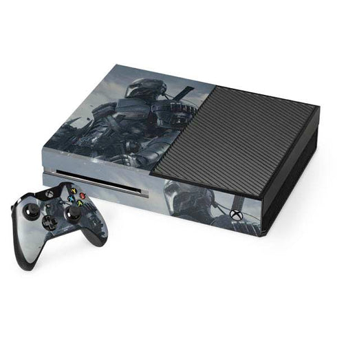 DC Comics Arkham Origins Deathstroke Xbox One Console and Controller Bundle Skin
