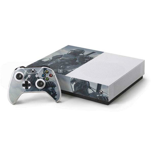 DC Comics Arkham Origins Deathstroke Xbox One S All-Digital Edition Bundle Skin