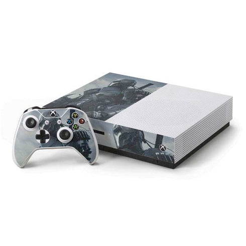 DC Comics Arkham Origins Deathstroke Xbox One S Console and Controller Bundle Skin