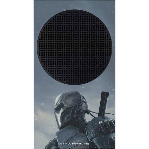 DC Comics Arkham Origins Deathstroke Xbox Series S Console Skin