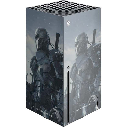 DC Comics Arkham Origins Deathstroke Xbox Series X Console Skin