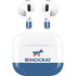 Democrat Blue And Red Apple AirPods (3rd Gen 2021) Skin
