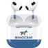 Democrat Blue And Red Apple AirPods (3rd Gen 2021) Skin
