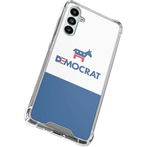 Democrat Blue And Red Galaxy A15 5G Clear Case