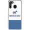 Democrat Blue And Red Galaxy A21 Clear Case