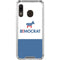 Democrat Blue And Red Galaxy A30 Clear Case