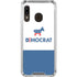 Democrat Blue And Red Galaxy A30 Clear Case