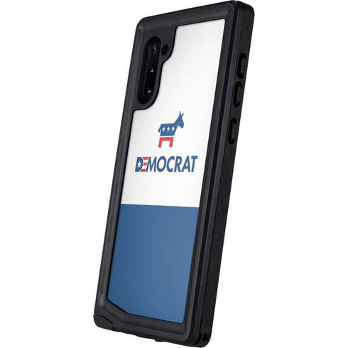 Democrat Blue And Red Galaxy Note 10 Waterproof Case