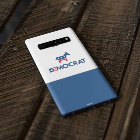 Democrat Blue And Red Galaxy S10 Skin