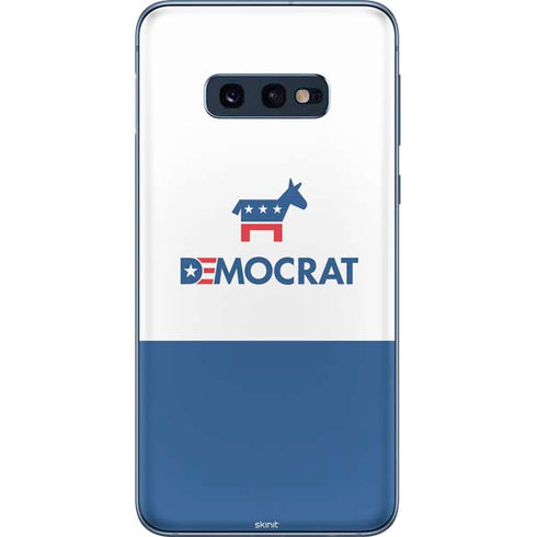Democrat Blue And Red Galaxy S10e Skin