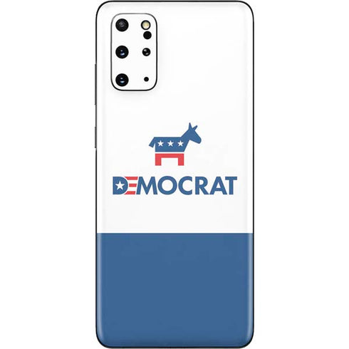 Democrat Blue And Red Galaxy S20 Plus Skin