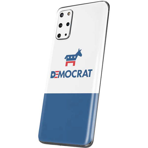 Democrat Blue And Red Galaxy S20 Plus Skin