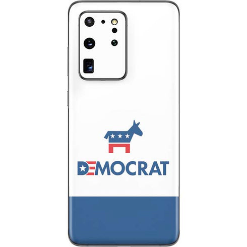 Democrat Blue And Red Galaxy S20 Ultra 5G Skin