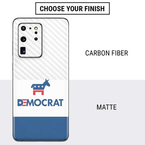 Democrat Blue And Red Galaxy S20 Ultra 5G Skin