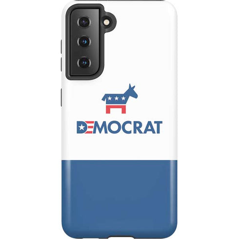 Democrat Blue And Red Galaxy S21 5G Pro Case