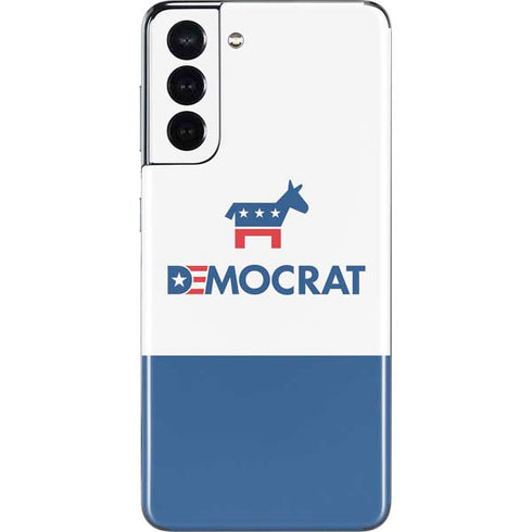 Democrat Blue And Red Galaxy S21 5G Skin