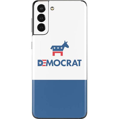 Democrat Blue And Red Galaxy S21 Plus 5G Skin