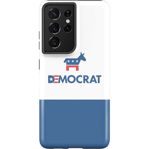 Democrat Blue And Red Galaxy S21 Ultra 5G Pro Case