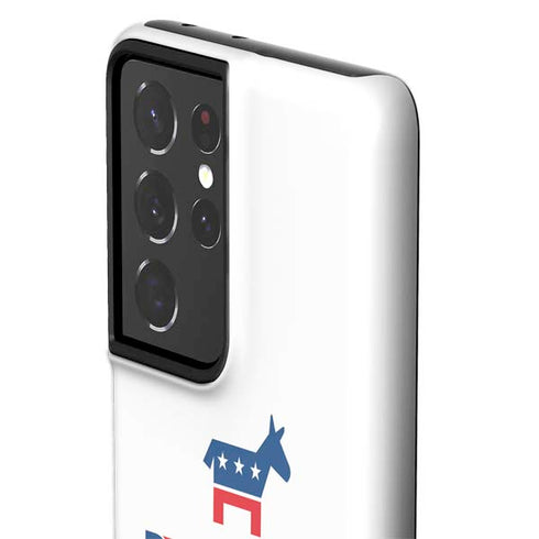 Democrat Blue And Red Galaxy S21 Ultra 5G Pro Case