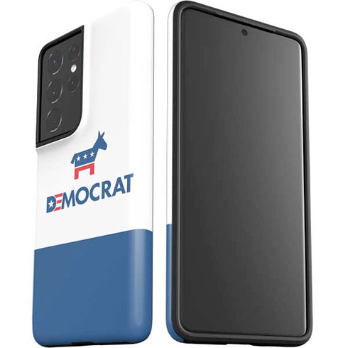 Democrat Blue And Red Galaxy S21 Ultra 5G Pro Case