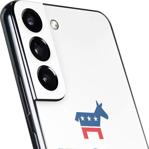 Democrat Blue And Red Galaxy S22 Skin