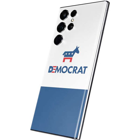 Democrat Blue And Red Galaxy S22 Ultra Skin