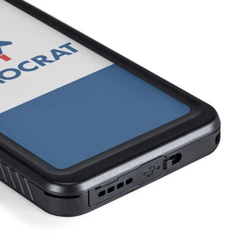 Democrat Blue And Red Galaxy S23 Plus Waterproof Case