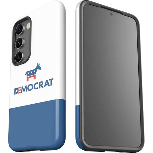 Democrat Blue And Red Galaxy S23 Pro Case