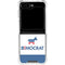 Democrat Blue And Red Galaxy Z Flip5 5G Clear Case