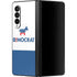 Democrat Blue And Red Galaxy Z Fold3 5G Skin