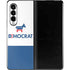 Democrat Blue And Red Galaxy Z Fold3 5G Skin