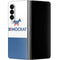 Democrat Blue And Red Galaxy Z Fold4 5G Skin