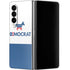 Democrat Blue And Red Galaxy Z Fold4 5G Skin