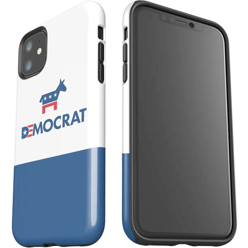Democrat Blue And Red iPhone 11 Impact Case