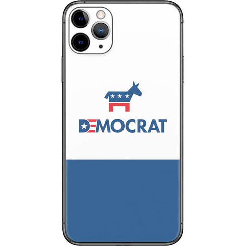 Democrat Blue And Red iPhone 11 Pro Max Skin